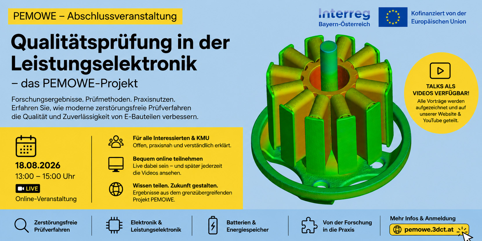 Flyer: PEMOWE - Abschlussveranstaltung